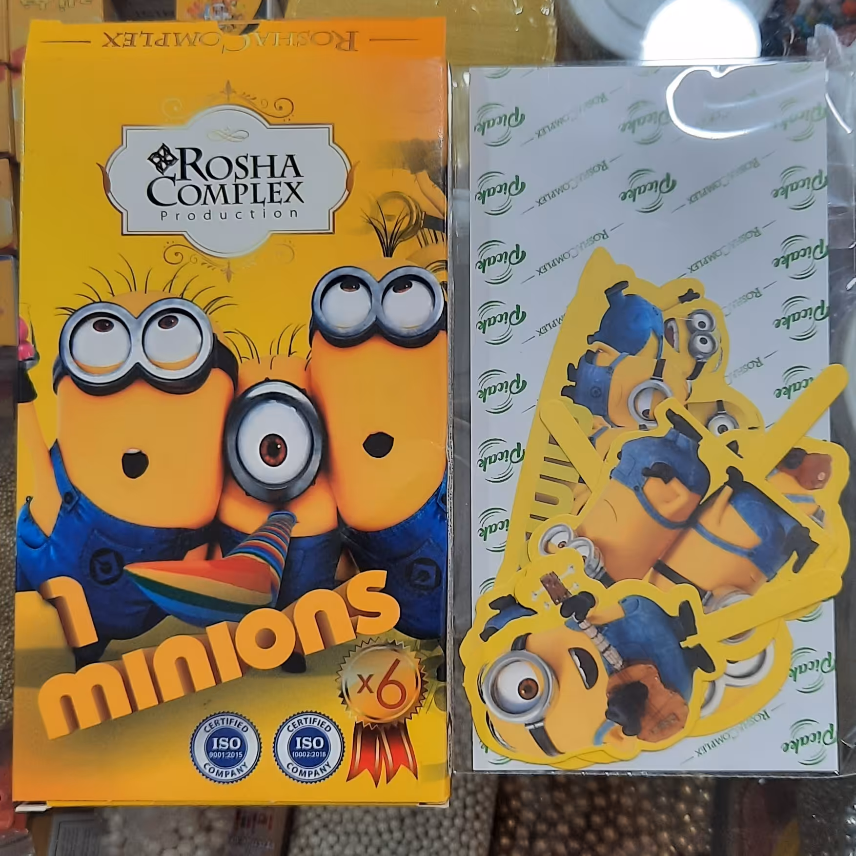 عکس کیک منیون(3عددی)