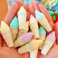 هایلایتر فانتزی جذاب  بستنی قیفی  کیوت کیفیت عالی 