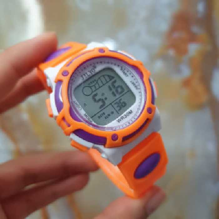 ساعت مچی دیجیتالی کودکانه بند pu