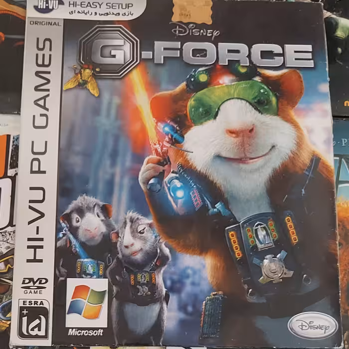 خرید بازی کامپیوتری ارزان اکشن جی فورس G-Force گیم مخصوص برای کامپیوتر PC دی وی دی سی دی
