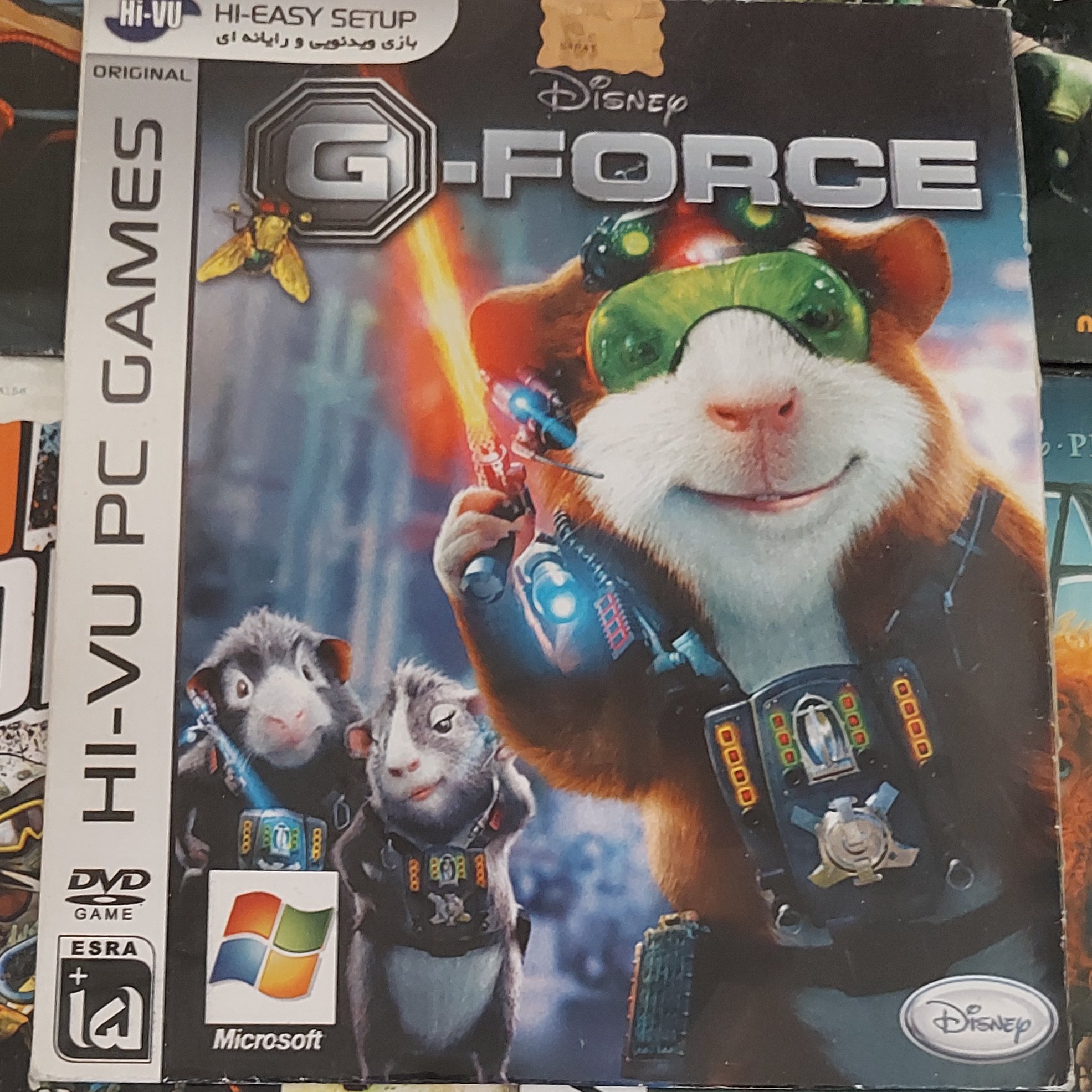 خرید بازی کامپیوتری ارزان اکشن جی فورس G-Force گیم مخصوص برای کامپیوتر PC دی وی دی سی دی