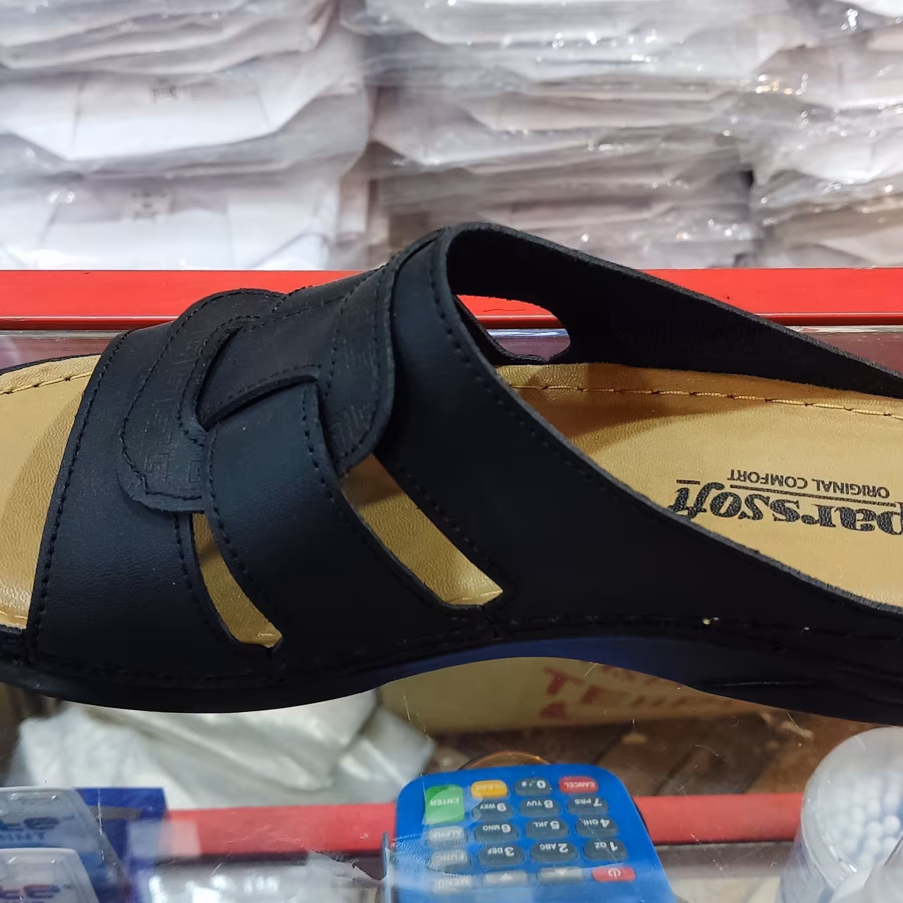 صندل طبی زنانه مشکی