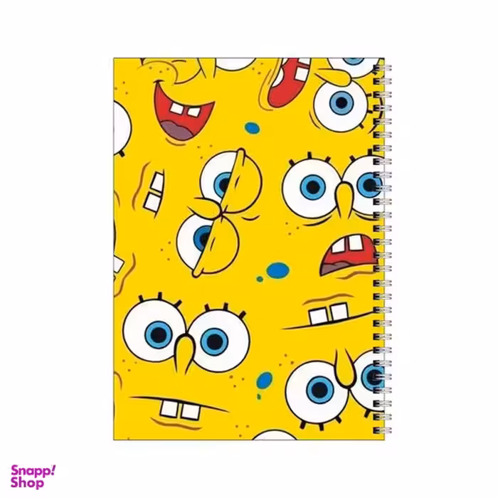 دفتر مشق 100 برگ بامبیلیپ طرح بک گراند باب اسفنجی کد 0399060