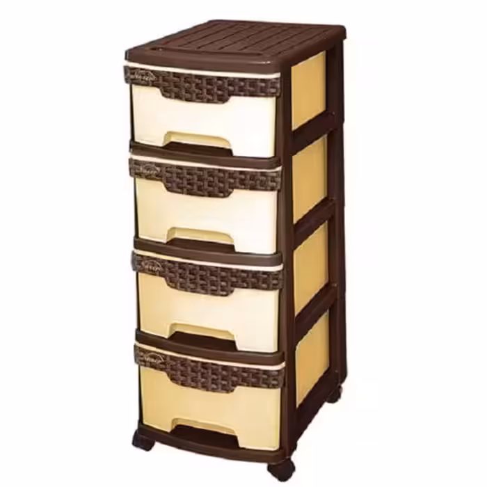 فایل کشویی ناصر پلاستیک فایل 4طبقه بزرگ دراور ارسال رایگان 