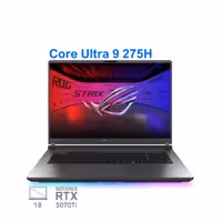 لپ تاپ گیمینگ ایسوس راگ استریکس ROG Strix G18 G815LW Ultra 9 275HX RTX 5070Ti 140W 16G 1T 240Hz 2025
