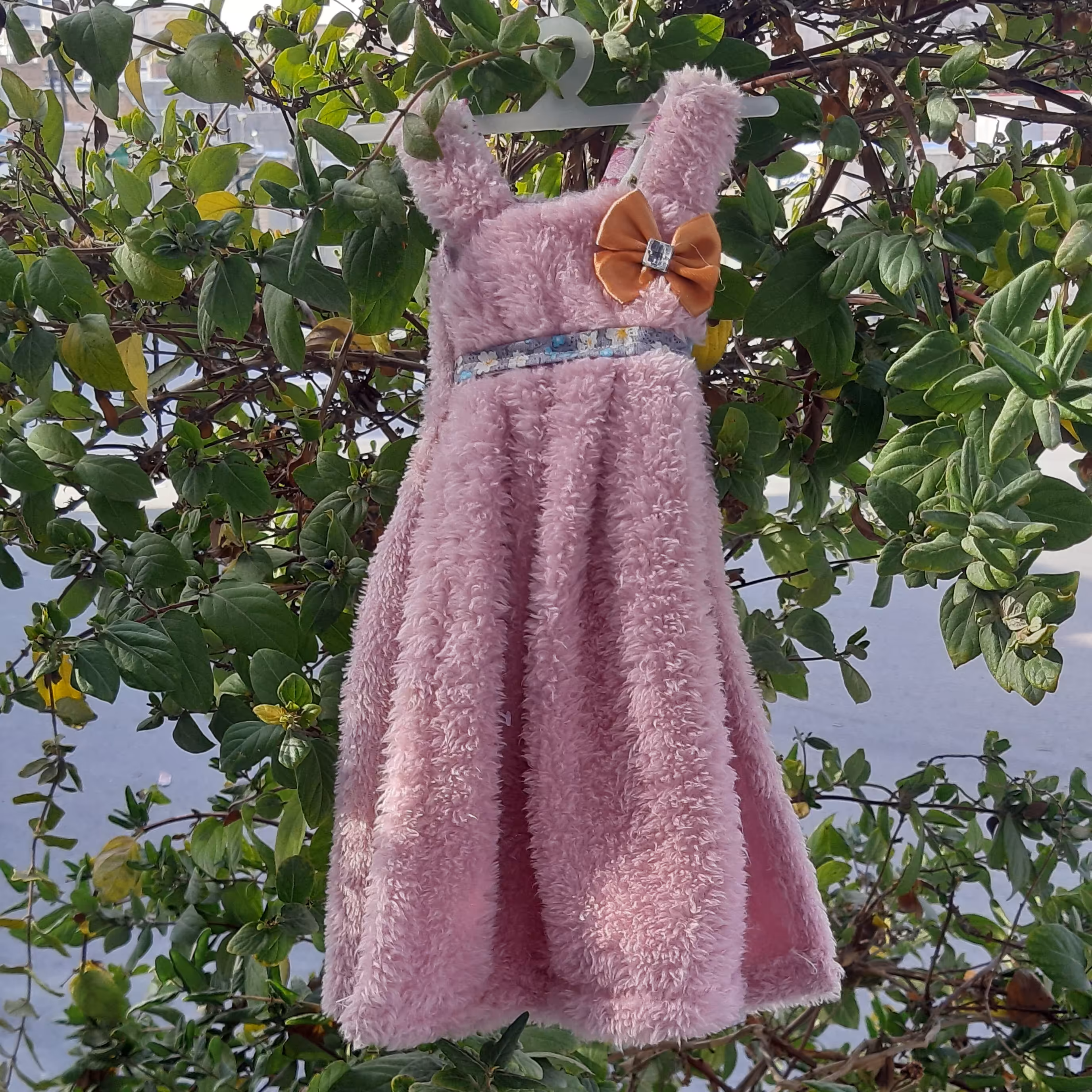 حوله دستی آشپزخانه طرح لباس