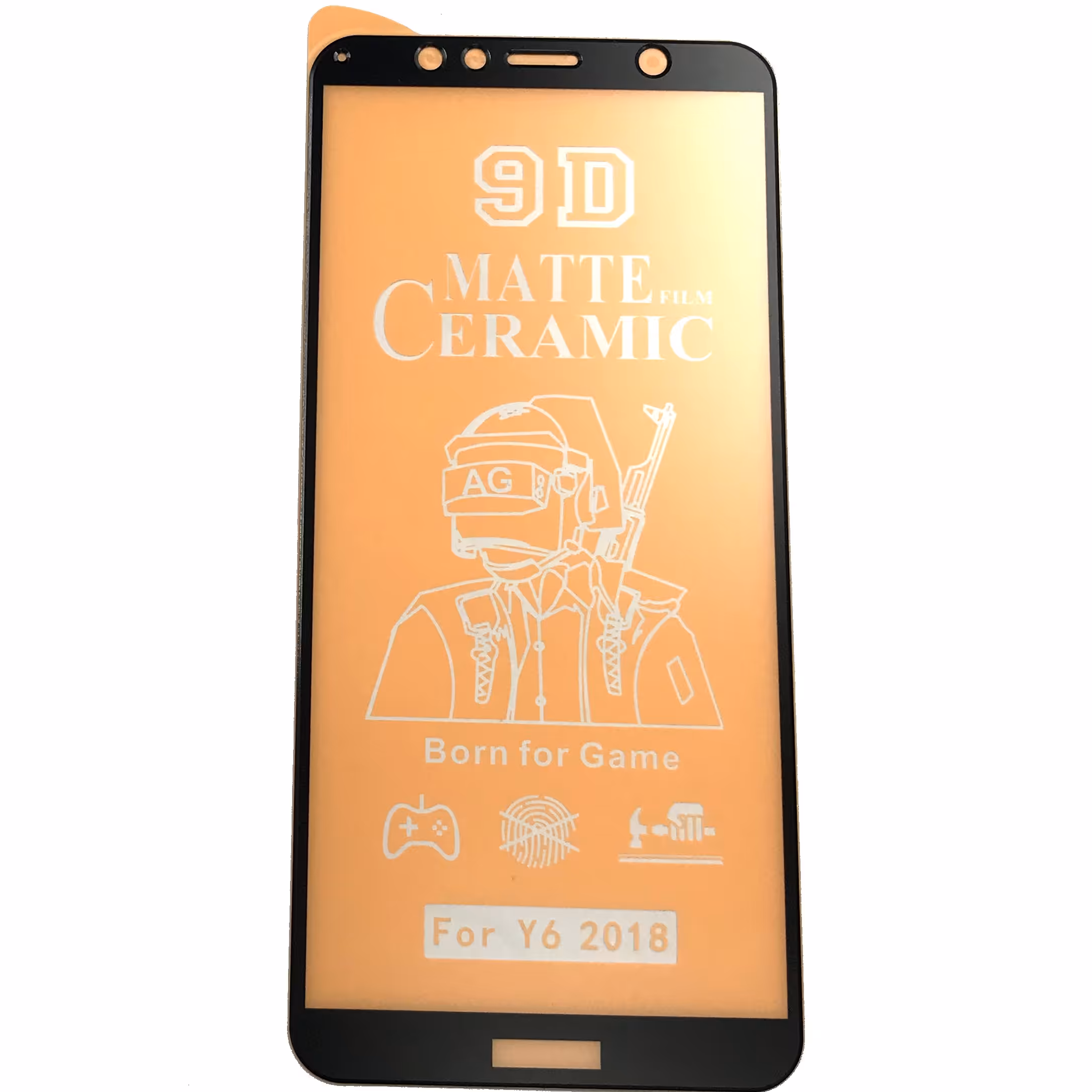 گلس سرامیکی مات گوشی هوآوی فول .Y6.Huawei Y6 2018.