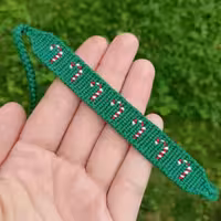 دستبند آلفا طرح کریسمس