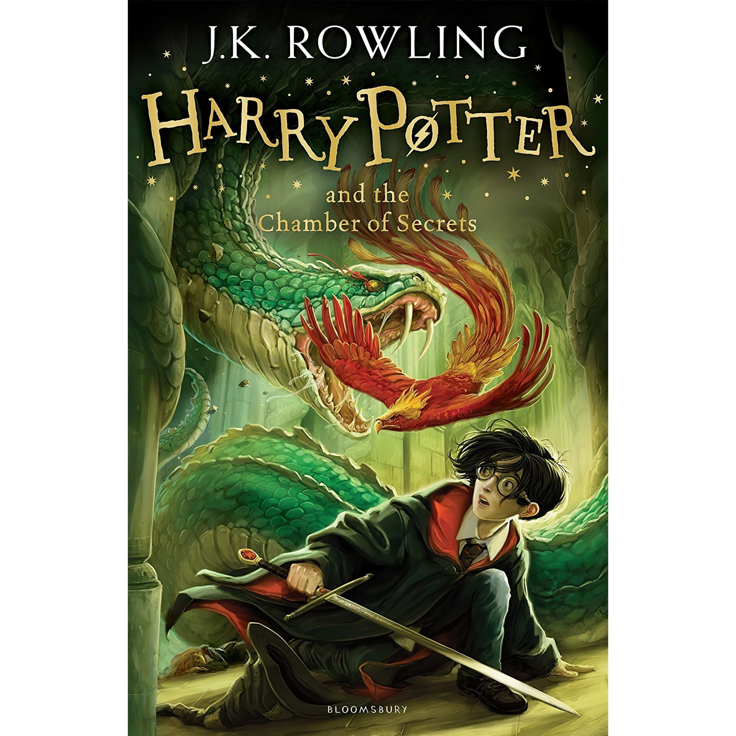 کتاب زبان اصلی Harry Potter and the Chamber of Secrets Book  اثر JK Rowling