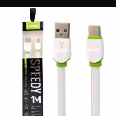 انواع کابل شارژر LDNIO ،اندرویدmicro usb,Type-C ولایتینگ