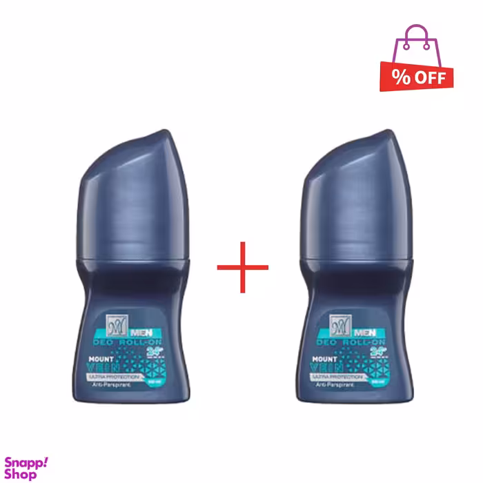 رول ضد تعریق مردانه مای (My) مدل Mount Vein حجم 50 میلی‌لیتر مجموعه 2 عددی