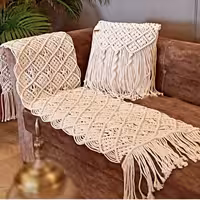 ست کوسن و رانر مکرومه