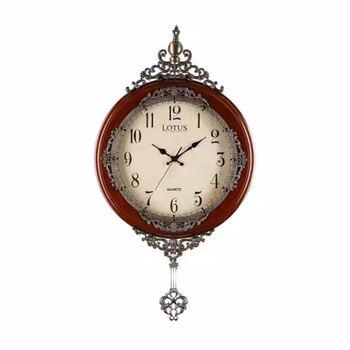 ساعت دیواری چوبی مدل TRIER کد L1803