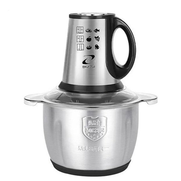 غذاساز 3لیتری برند bm 72 بدنه استیل