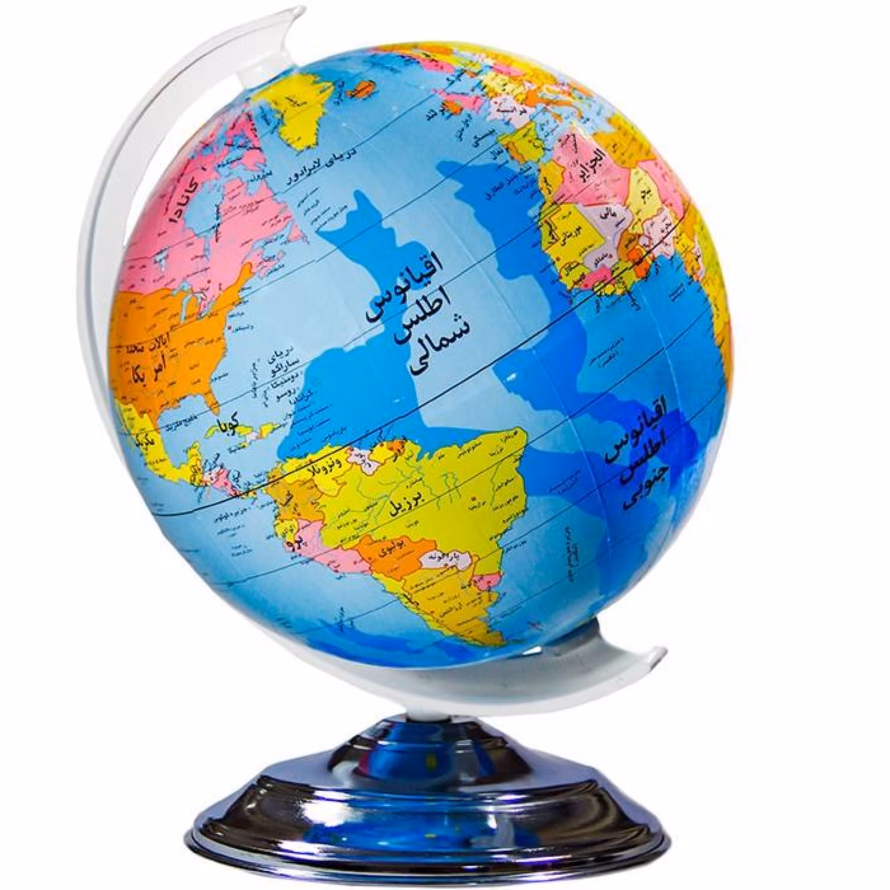 کره جغرافیا 20 پایه فلزی