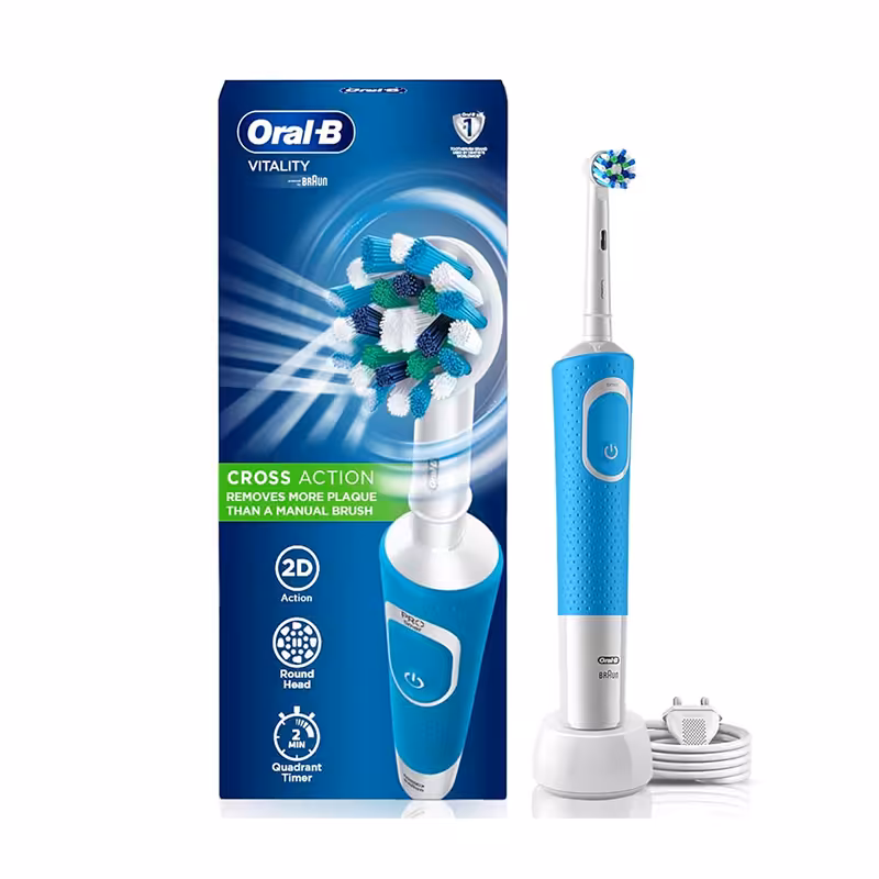 خرید + قیمت | مسواک برقی اورال بی مدل Vitality 100 CrossAction