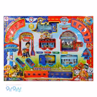 قطار اسباب بازی طرح سگ های نگهبان