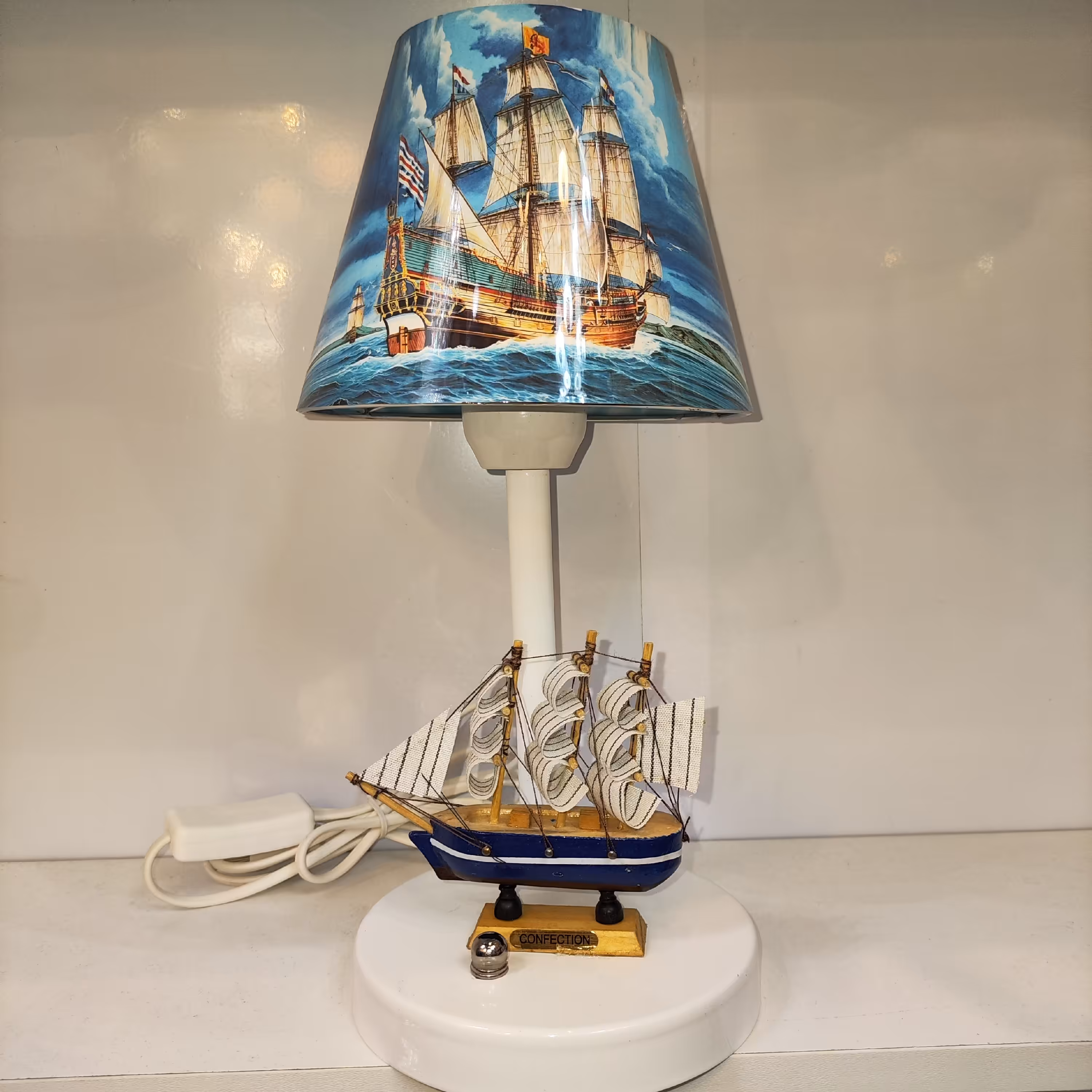 آباژور کودک طرح کشتی