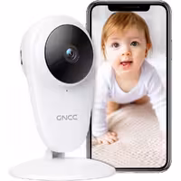 مانیتور کودک GNCC با دوربین و دید در شب 1080P