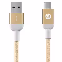 کابل 1 متری آدام المنتس ADAM ELEMENTS تبدیل USB-C به USB3.0 مدل CASA M100 - طلایی - Hiapple.ir
