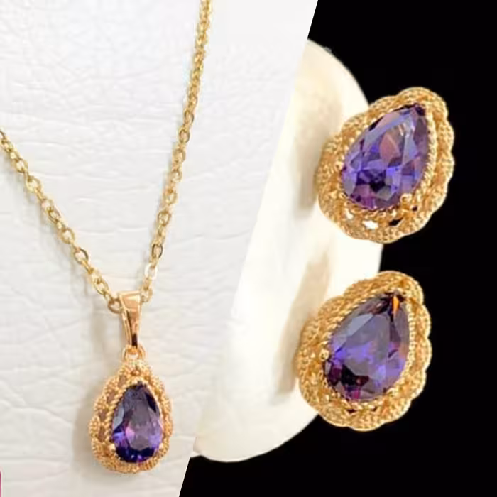 نیم ست ظریف استیل زنانه دخترانه آمتیس مارک ژوپینگ