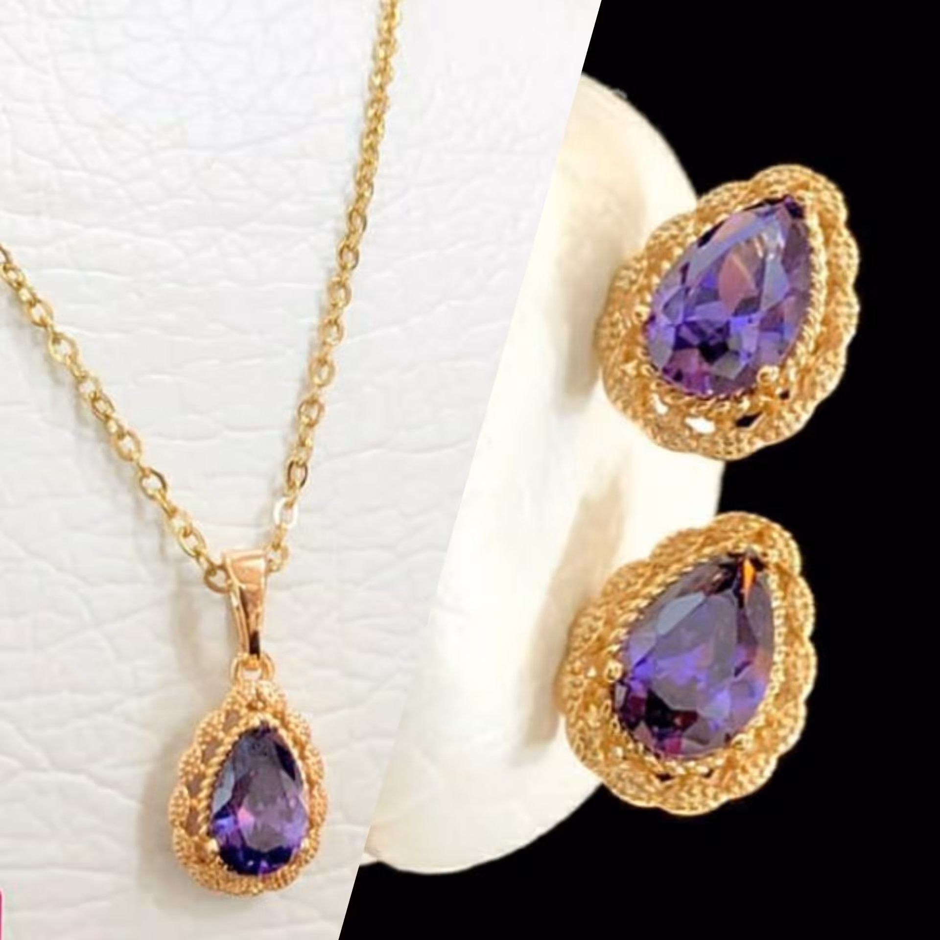 نیم ست ظریف استیل زنانه دخترانه آمتیس مارک ژوپینگ