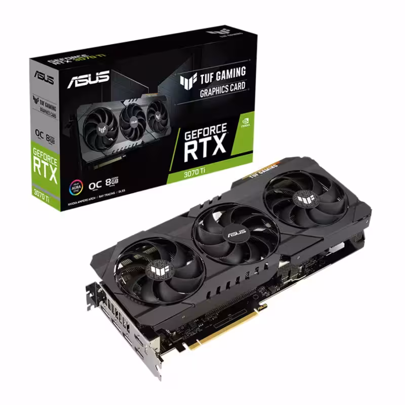 کارت گرافیک ایسوس TUF RTX 3070 Ti O8G GAMING