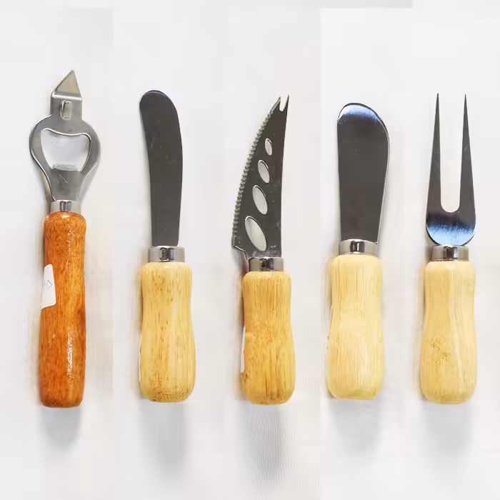 ست ابزار دسته چوبی کوتاه