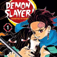 کتاب مانگ شیطان کش (Demon slayer) جلد 1  نشر  Kodansha Comics