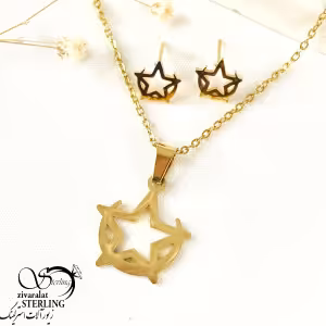 نیمست ماه و ستاره برند استیل کد 7936