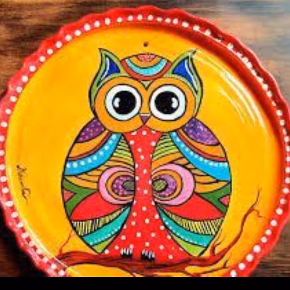 دیوارکوب جاکلیدی طرح جغد قابل شستشو در سایز20س