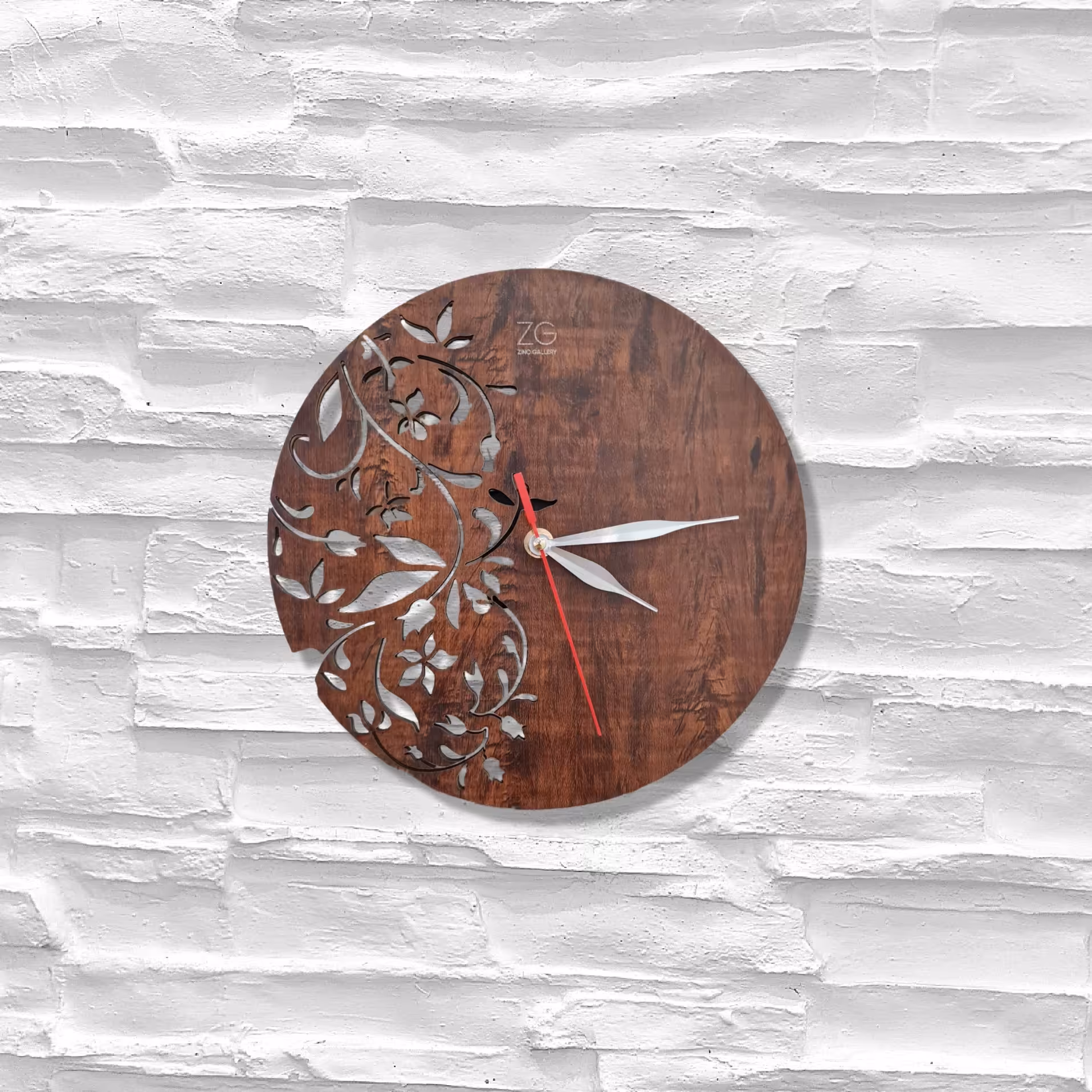 ساعت دیواری طرح درخت مدل ZC16