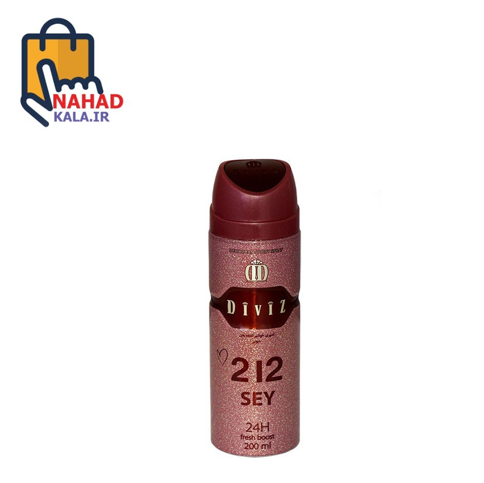 اسپری خوشبو کننده بدن زنانه دیوایز مدل 212 حجم 200 میلی لیتر