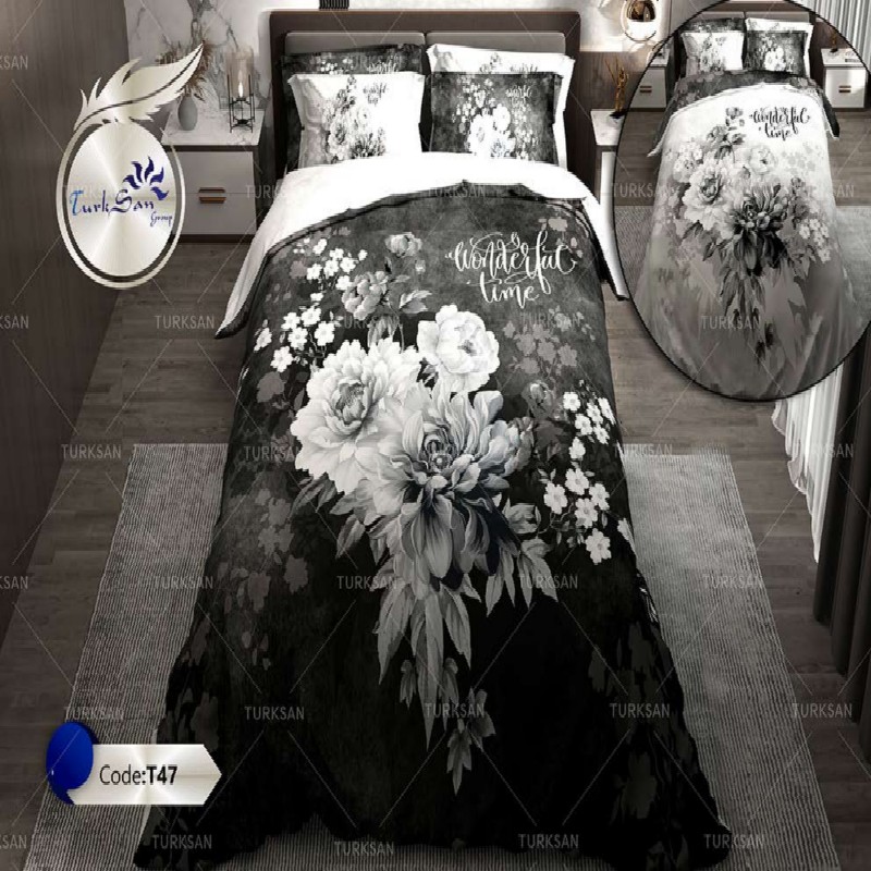 سرویس روتختی ترکسان کد T-47 دونفره 6 تکه دو رو