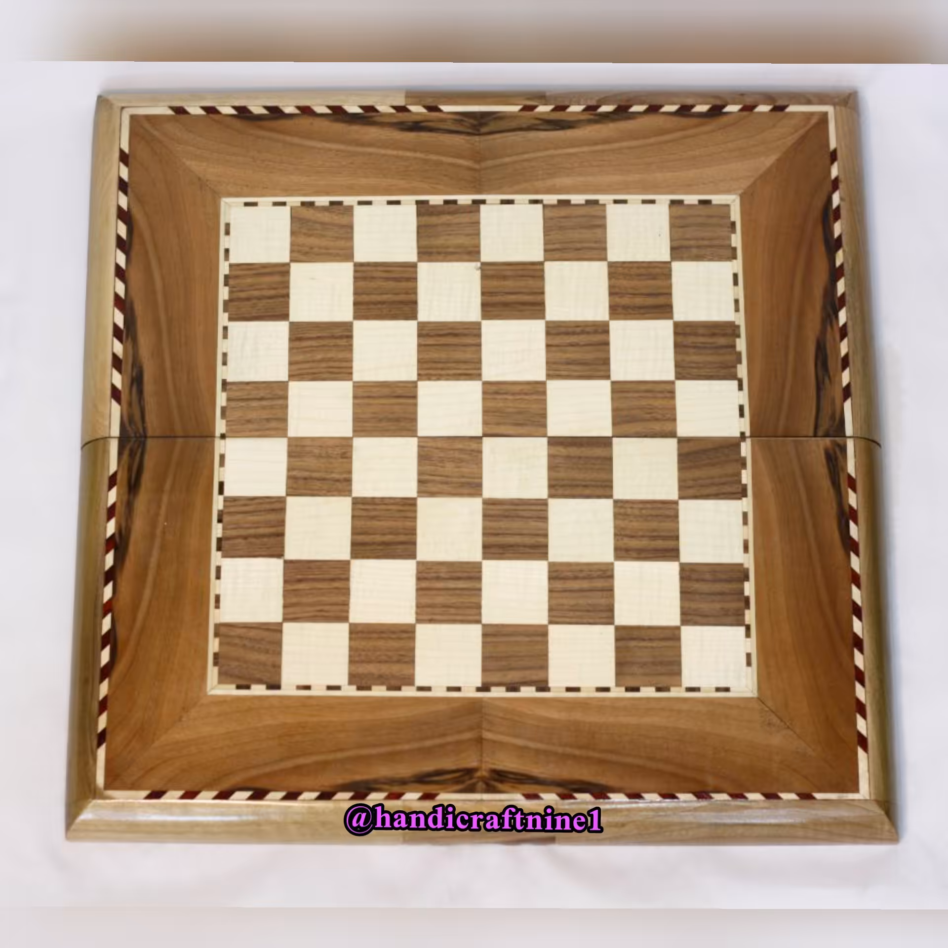 صفحه شطرنج تخته تمام چوب گردو