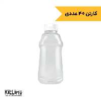 بطری سس یکبار مصرف پلی اتیلن 220 میلی لیتری (کارتن 40 عددی)