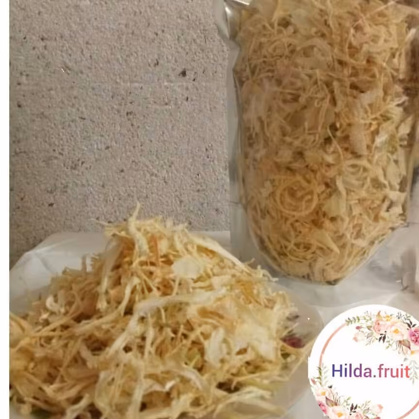 پیاز خشک شده  با دستگاه خشک کن