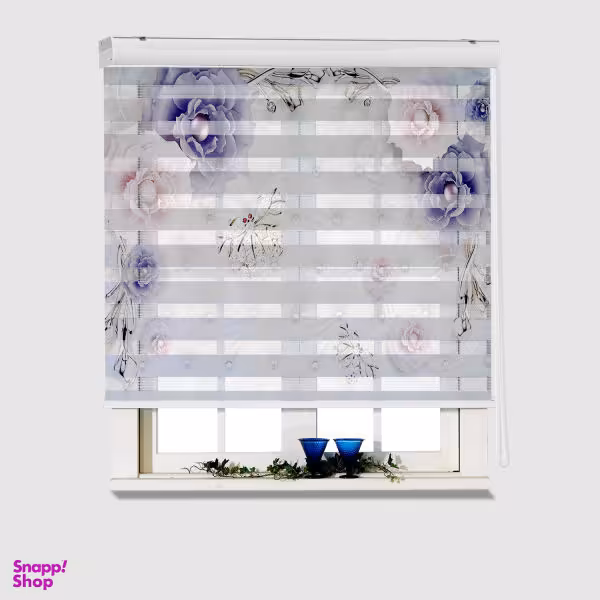 پرده زبرا کد 7131 سایز 180 × 160 سانتی‌ متر