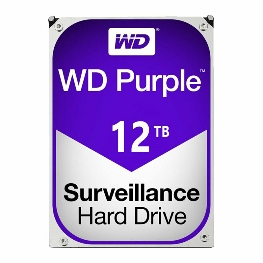 هارد اینترنال 35 اینچ وسترن دیجیتال Purple 12TB 256MB