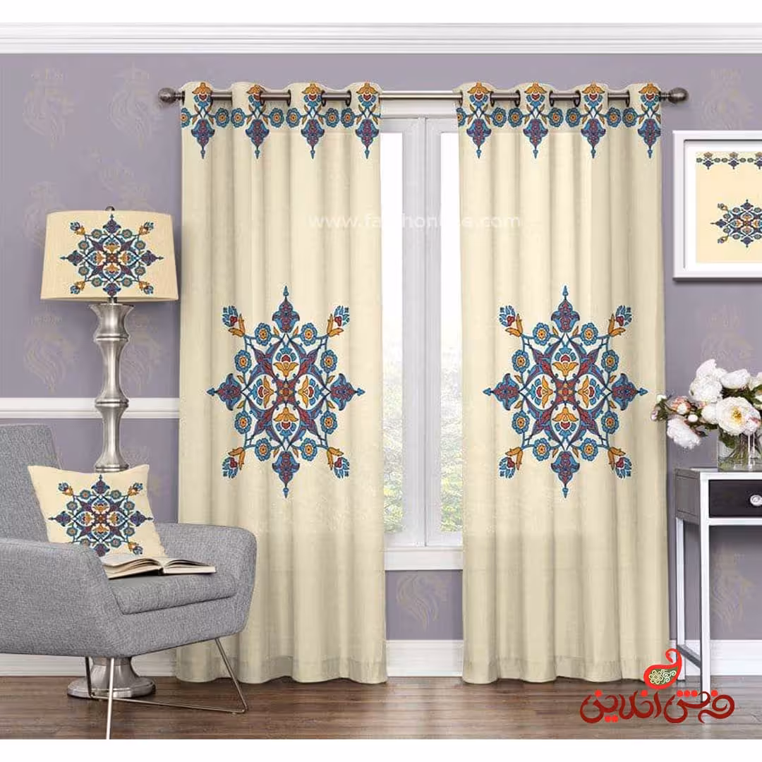 پرده سنتی کد 3291