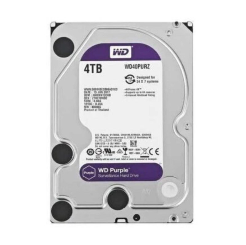 هارد 4-TB وسترن دیجیتال اینترنال بنفش اصلی ایرانتک