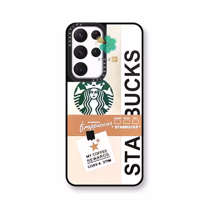قاب گوشی آینه ای STARBUCKS مناسب Samsung Galaxy S22 Ultra