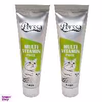 خمیر مولتی ویتامین گربه پرسا مدل Multi Paste  وزن 100 گرم  بسته 2 عددی