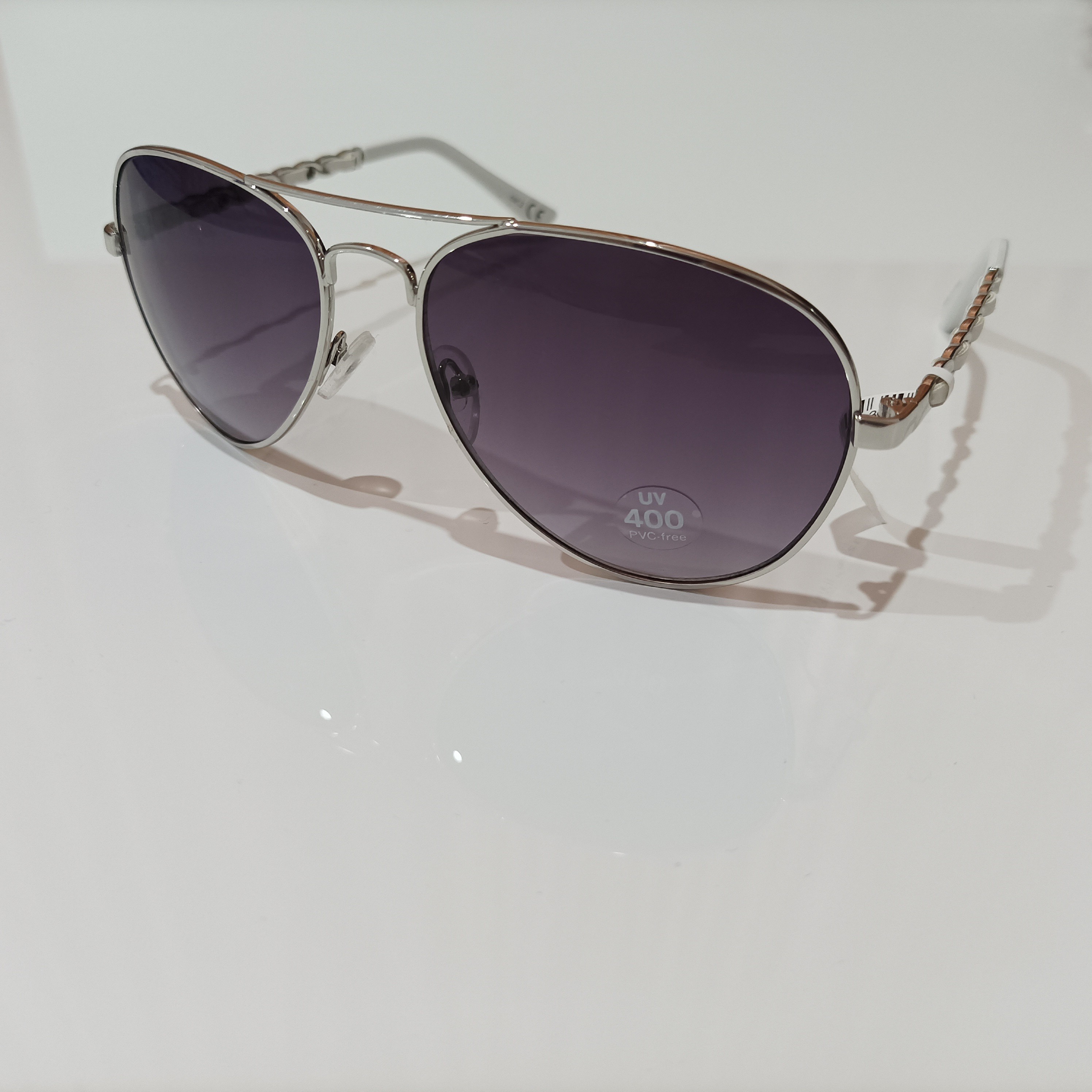 عینک آفتابی زنانه خلبانی  طرح دار کد 503 محصول شرکت beeline آلمان Uv400 برند accessories دارای شناسنامه 