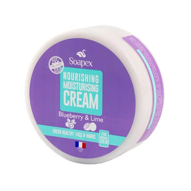 کرم مرطوب کننده بلوبری و لیمو سوپکس کاسه ای 220 میل