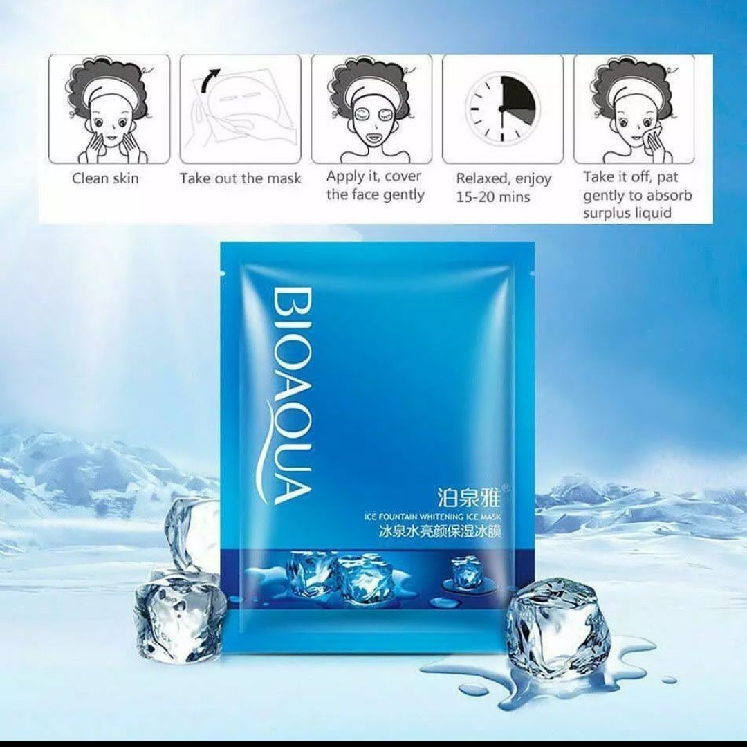 ماسک ورقه ای یخ بیواکوا