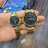 ساعت ست قفلی امپاور در طرح های مختلف رنگ طلایی مشکی نقره ای دورنگ ( کد GT204 )