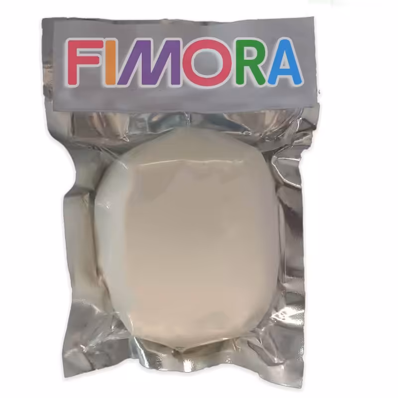 خمیر گل چینی بیرنگ نیم کیلویی 