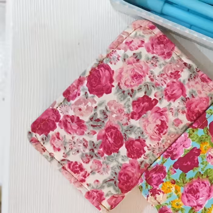 دفترچه جیبی گلی طرح 17