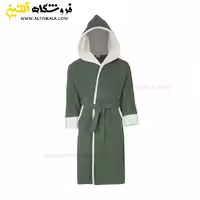 حوله پالتویی کودک سلین طرح پسفیک سبز-کرم سایز 4-5